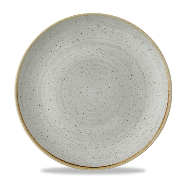 Churchill, Stonecast Raw : Grey Vellum - Teller flach Coup, 28,8 cm