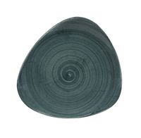 Churchill, Stonecast Patina : Rustic Teal - Teller flach dreieckig, 22,9 cm Churchill, Stonecast Patina : Rustic Teal - Teller flach dreieckig, 22,9 cm