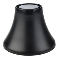 Ständer FRIDA, D: 16,5 cm, H: 12 cm, Melamin, schwarz, mit Antirutsch-Ring Ständer FRIDA, D: 16,5 cm, H: 12 cm, Melamin, schwarz, mit Antirutsch-Ring