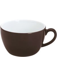 Kahla, Pronto - Chocolate Brown : Cappuccino-Obere 0,25 ltr. Kahla, Pronto - Chocolate Brown : Cappuccino-Obere 0,25 ltr.