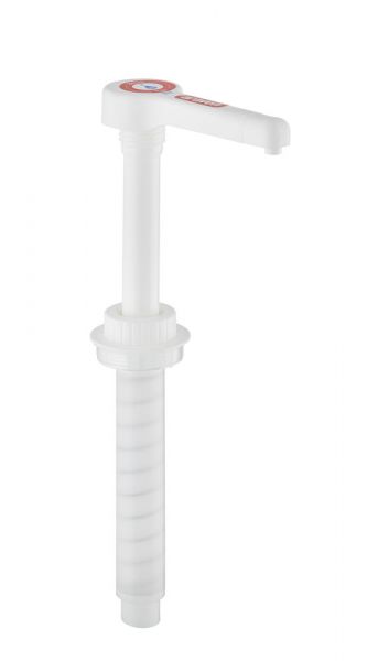 Dosierpumpe, Polypropylen, 12,5 x 4,5 cm, H: 26 cm, Hubvolumen 30 ml