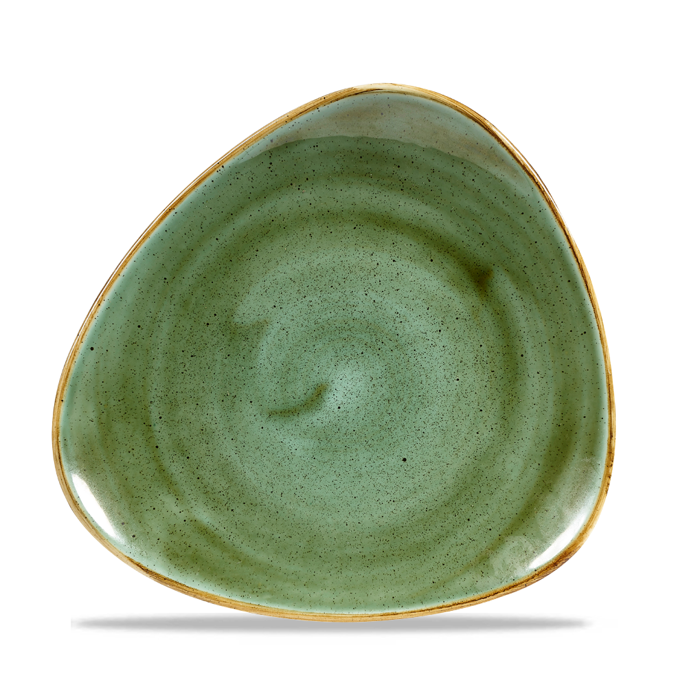 Churchill STONECAST Samphire Green Coupe Plate Teller Porzellan 21,7 cm 