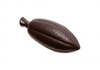 Schokoladen- Form Cacao- Schote, Doppelform, 275 x 135 mm, 4 x 4 Stück 58 x 21 x 9 mm Schokoladen- Form Cacao- Schote, Doppelform, 275 x 135 mm, 4 x 4 Stück 58 x 21 x 9 mm