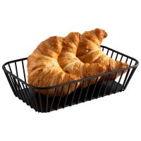 Vorschau: GN 1/4 Korb URBAN, Metall, 26,5 x 16,2 cm, H: 7,5 cm, Farbe: schwarz Vorschau: GN 1/4 Korb URBAN, Metall, 26,5 x 16,2 cm, H: 7,5 cm, Farbe: schwarz