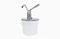 Hebel-Dosierspender für Eimer 5 Liter, Dosierung: 40 ml, D: 275 mm, H: 380 mm Hebel-Dosierspender für Eimer 5 Liter, Dosierung: 40 ml, D: 275 mm, H: 380 mm