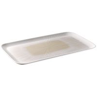 GN 1/1 Tablett BLUSH, Melamin, 53 cm x 32,5 cm, H: 2,5 cm, Fb. weiss-beige GN 1/1 Tablett BLUSH, Melamin, 53 cm x 32,5 cm, H: 2,5 cm, Fb. weiss-beige