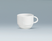 Bauscher, Donna - Mocca-Obere stpb., weiss, uni, 0,09 ltr. Bauscher, Donna - Mocca-Obere stpb., weiss, uni, 0,09 ltr.