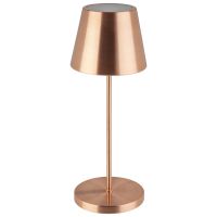 Tischleuchte MERLE, Metall, Farbe: kupferfarben, 1x LED 2,0 W / 270 lm, dimmbar in 3 Stufen, D: 11 cm, H: 30,5 cm Tischleuchte MERLE, Metall, Farbe: kupferfarben, 1x LED 2,0 W / 270 lm, dimmbar in 3 Stufen, D: 11 cm, H: 30,5 cm