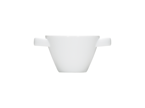 Bauscher, Enjoy - Suppen-Obere m. 2 Hkl., weiss, uni, 0,44 ltr.