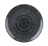 Churchill, Homespun : Charcoal Black - Teller flach Coup, 26 cm Churchill, Homespun : Charcoal Black - Teller flach Coup, 26 cm