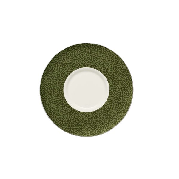 Bauscher, Purity : 425914 Pearls Greens - Kombi-Untere, bonewhite, 16 cm