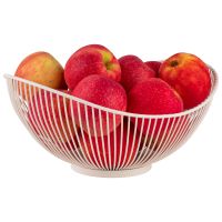 Vorschau: Korb SVART, Metall, 29,5 x 25,5 cm, H: 13,5 cm, Farbe: whisper white Vorschau: Korb SVART, Metall, 29,5 x 25,5 cm, H: 13,5 cm, Farbe: whisper white