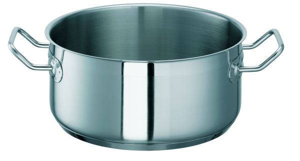 Bratentopf niedrig, Serie Chef, Inhalt: 8,0 ltr., D: 28 cm, H: 13,0 cm