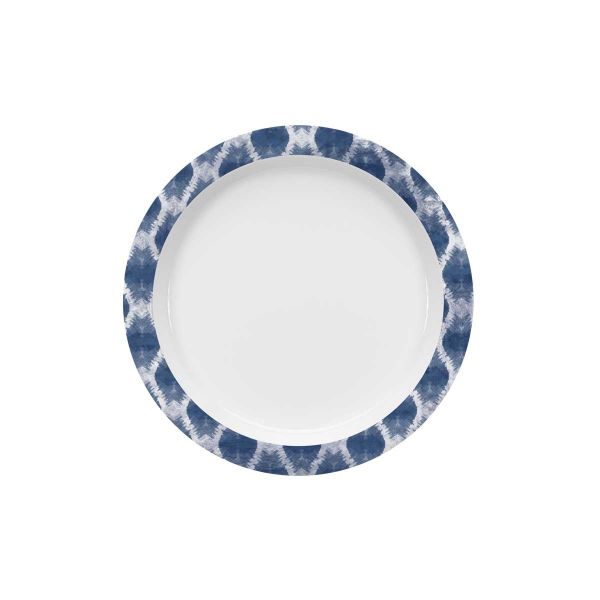 Bauscher Care, Calmera : 426388 Blue - Teller flach rund Fahne, 20 cm
