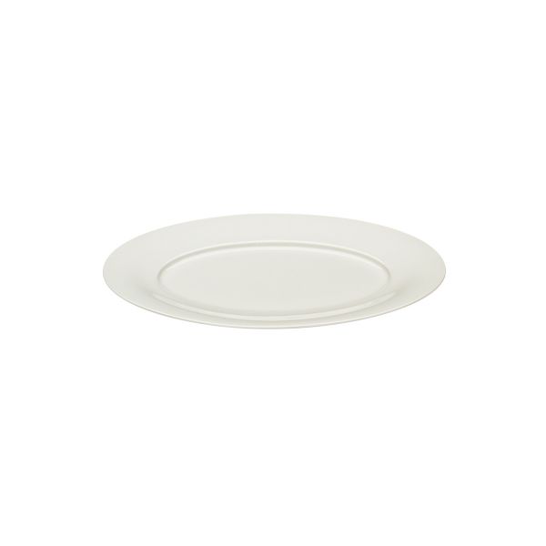 Schönwald, Delight - Platte oval Fahne, bonewhite, uni, 24 x 15 cm