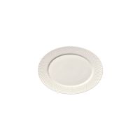 Bauscher, Purity Reflections : Platte oval Fahne, bonewhite, uni, 18 x 13 cm Bauscher, Purity Reflections : Platte oval Fahne, bonewhite, uni, 18 x 13 cm