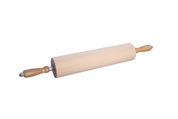 Wellholz, mit Holzgriffen, Walzenbreite: 400 mm, D: 90 mm