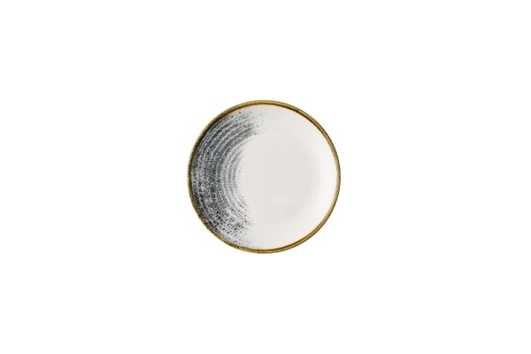 Churchill, Homespun Accents : Quartz Black - Teller flach Coup, 16,5 cm