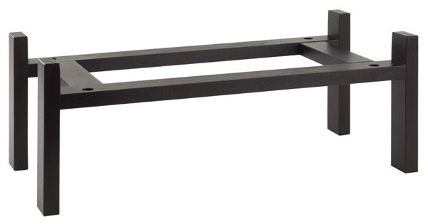 Gestell für GN 1/1 FRAMES 57,5 x 27,5 cm, H : 22 cm, Buche, massiv, wenge