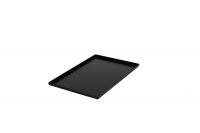 Ausstell-/Thekenbleche schwarz, Alu, pulverbeschichtet, 200 x 300 x 10 mm Ausstell-/Thekenbleche schwarz, Alu, pulverbeschichtet, 200 x 300 x 10 mm