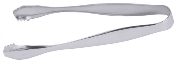 Zuckerzange, fugenlos, Edelstahl, L: 12 cm