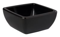 Schale FRIENDLY, PET, 6,5 x 6,5 x 3 cm, I: 0,05 ltr., Farbe: schwarz Schale FRIENDLY, PET, 6,5 x 6,5 x 3 cm, I: 0,05 ltr., Farbe: schwarz