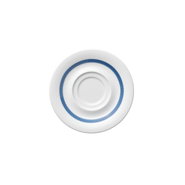 Bauscher Care, Invita Colors : 425309 Punkte Wasserblau - Untere m. 2 Spiegeln, 16,3 cm
