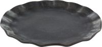 Playground, Steinzeug - NAMI : Teller, flach, rund, ebenholzfarben, 28 cm Playground, Steinzeug - NAMI : Teller, flach, rund, ebenholzfarben, 28 cm