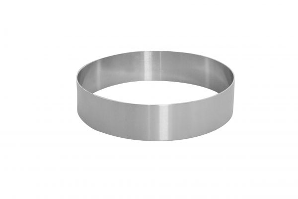 Tortenring, Aluminium, D: 220 mm, Höhe: 50 mm