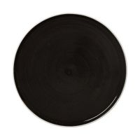 Steelite, Nyx 1205 : Black - Stapelteller m. hochgestellten Rand, 25,5 cm Steelite, Nyx 1205 : Black - Stapelteller m. hochgestellten Rand, 25,5 cm