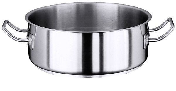 Bratentopf flach, Serie 2100 matt, l: 2 ltr., D: 18 cm, H: 8 cm