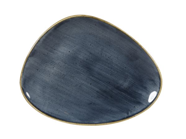 Churchill, Stonecast : Blueberry - Platte dreieckig, 26,5 x 20,5 cm