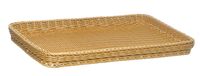 Korb PROFI LINE, 60 x 40 cm, H: 5 cm, Polypropylen, Farbe: hellbeige Korb PROFI LINE, 60 x 40 cm, H: 5 cm, Polypropylen, Farbe: hellbeige