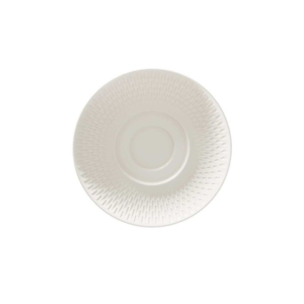 Bauscher, Purity Reflections : Kombi-Untere Coup m. 2 Spiegel, Relief, bonewhite, 16 cm