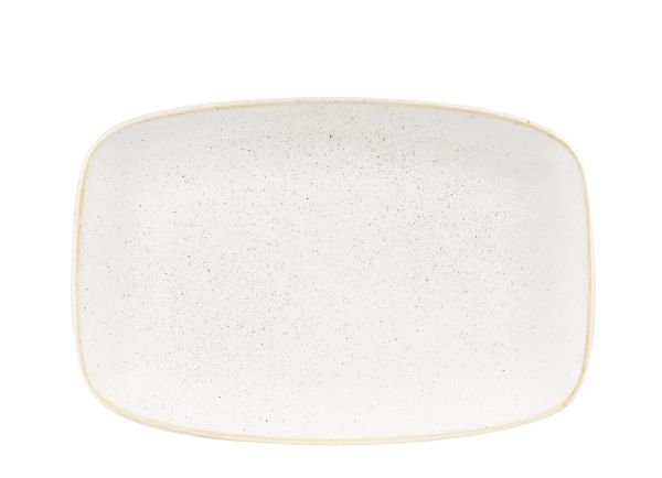 Churchill, Stonecast : Barley White - Chefs Platte rechteckig 30 x 19,9 cm