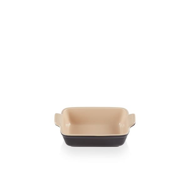 Le Creuset, Steinzeug - Auflaufform Tradition, 26 cm/ 2,4 ltr., Fb. Schwarz glänzend