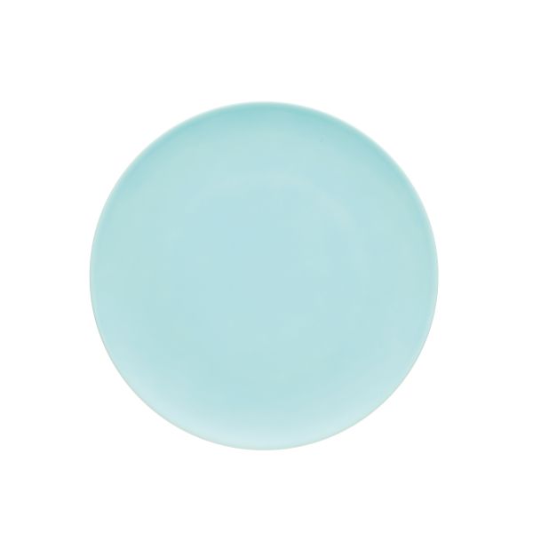 Schönwald, Hygge 7 : Dekor 63124 - Teller flach, coup, hellblau, uni, 17 cm
