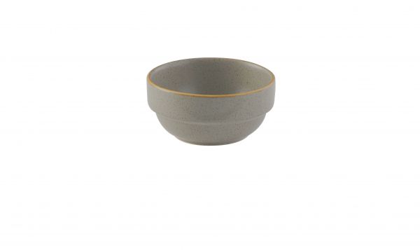 Churchill, Stonecast : Peppercorn Grey - Stapelschale 11,5 x 5,5 cm/ 0,36 ltr.