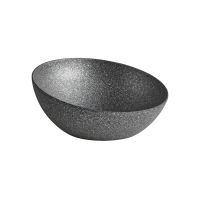 Schale FROSTFIRE D: 32,5 cm, Aluminium, antihaftbeschichtet, H: 8 - 14 cm Farbe: schwarz-silber Schale FROSTFIRE D: 32,5 cm, Aluminium, antihaftbeschichtet, H: 8 - 14 cm Farbe: schwarz-silber