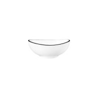 Seltmann Weiden, Modern Life : 10826 Black Line - Bowl oval M5307, 9 cm/ 0,05 ltr. Seltmann Weiden, Modern Life : 10826 Black Line - Bowl oval M5307, 9 cm/ 0,05 ltr.