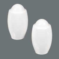 Seltmann Weiden, Savoy - Garnitur Salz/ Pfeffer, uni, weiss, 7,7 cm Seltmann Weiden, Savoy - Garnitur Salz/ Pfeffer, uni, weiss, 7,7 cm