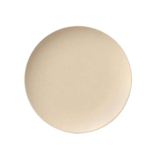 Bauscher, Purity : 425782 Pearls Champagne - Teller flach Coup, bonewhite, 27 cm