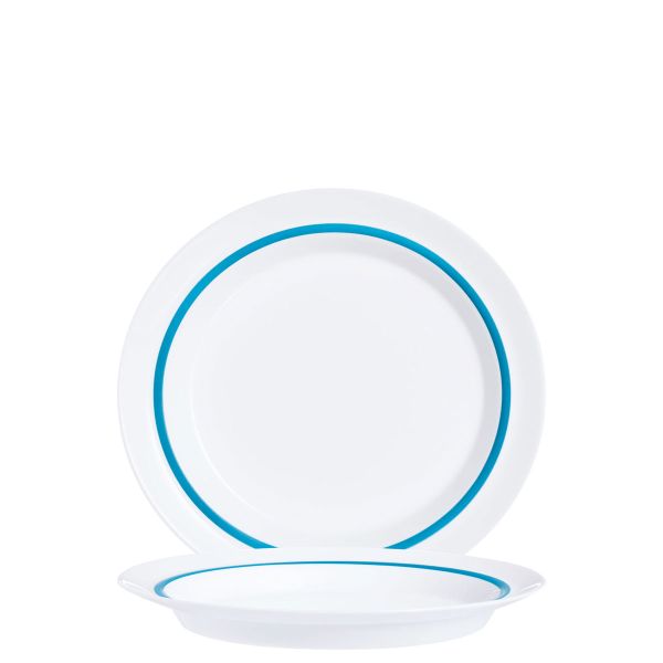 Arcoroc, Autonomy : Blue - Teller flach, 19 cm