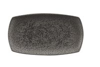 Churchill, Menu Shades : Caldera Flint Grey - Platte rechteckig 35,5 x 19 cm Churchill, Menu Shades : Caldera Flint Grey - Platte rechteckig 35,5 x 19 cm