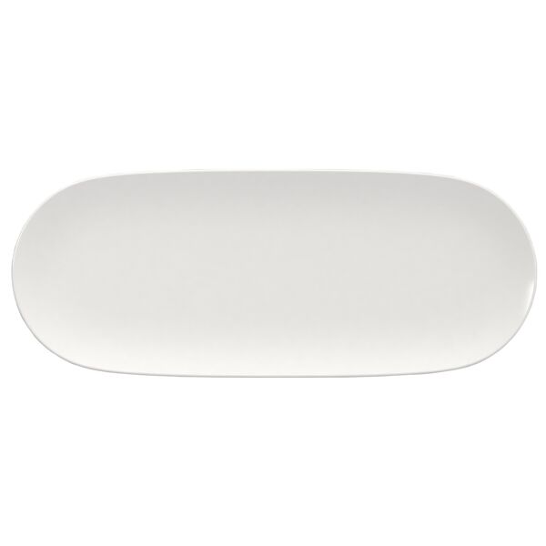 Bauscher, Scope - Platte oval coup, weiss, uni, 46,2 x 18,2 cm