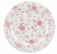 Churchill, Vintage Prints : Cranberry Rose - Teller flach Fahne 27,6 cm Churchill, Vintage Prints : Cranberry Rose - Teller flach Fahne 27,6 cm