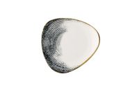 Churchill, Homespun Accents : Quartz Black - Teller flach dreieckig, 24,5 cm Churchill, Homespun Accents : Quartz Black - Teller flach dreieckig, 24,5 cm