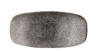 Churchill, Raku : Quartz Black - Chefs Platte rechteckig, 26,9 x 12,7 cm Churchill, Raku : Quartz Black - Chefs Platte rechteckig, 26,9 x 12,7 cm