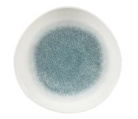Churchill, Raku : Jade Green - Teller flach rund organisch, 28,6 cm Churchill, Raku : Jade Green - Teller flach rund organisch, 28,6 cm