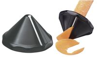 Spiralschneider, schwarzer ABS-Kunststoff, D: 8,5 cm, H: 5 cm, Klingenlänge: 5,5 cm Spiralschneider, schwarzer ABS-Kunststoff, D: 8,5 cm, H: 5 cm, Klingenlänge: 5,5 cm